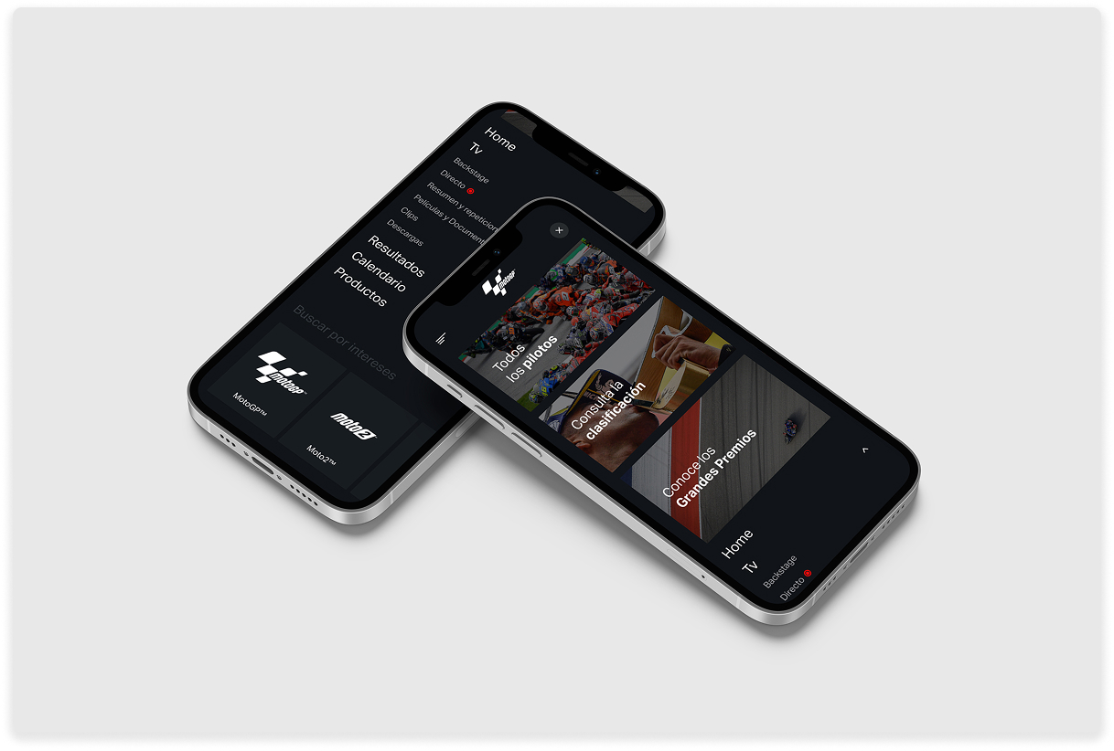 MotoGP mobile experience 2