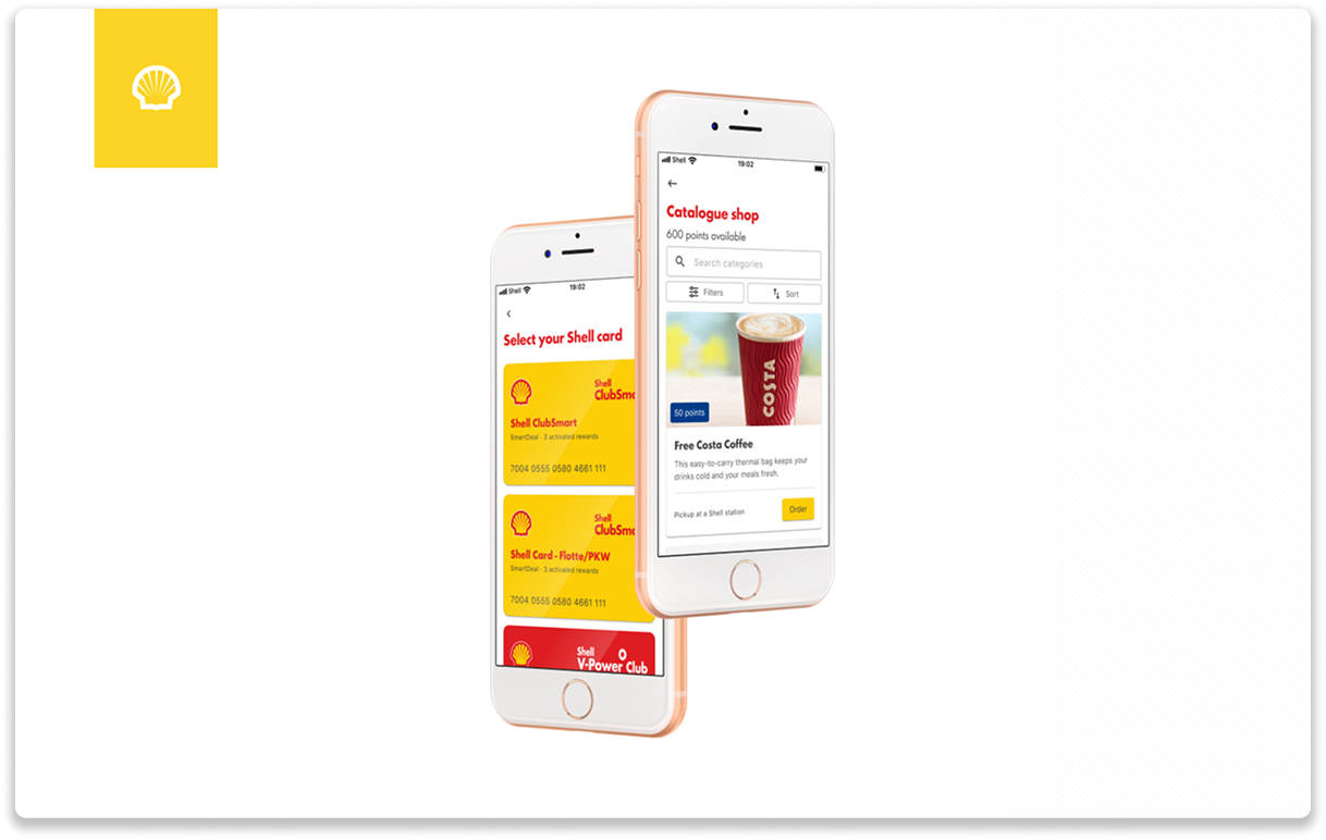 Shell app screen 5