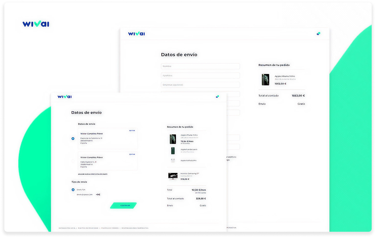 Wivai desktop campaign page